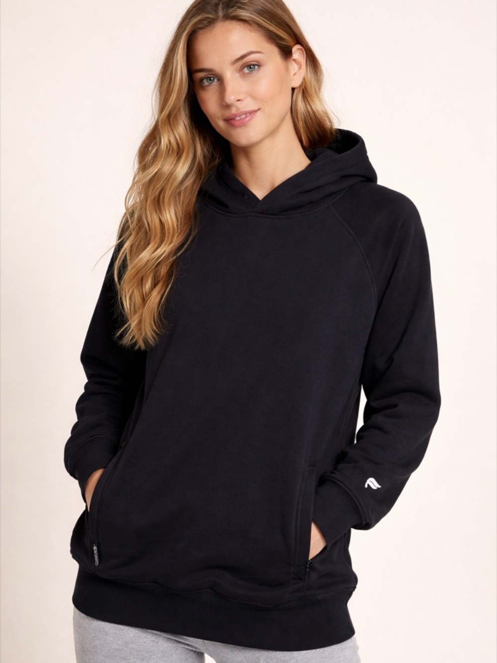 Fabletics Black Pullover Hoodie